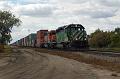 BNSF 7034 at Watts, MN